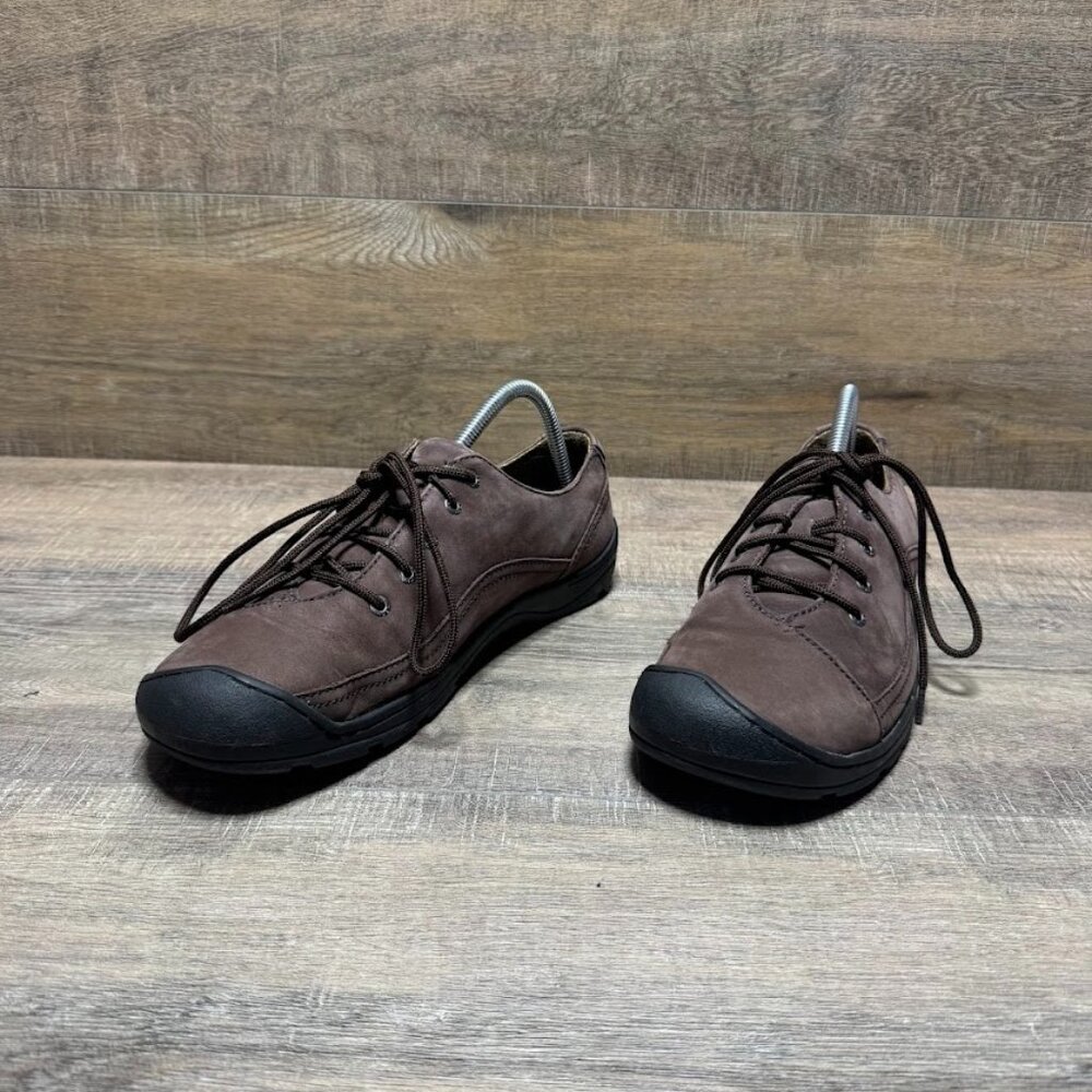 Keen Sterling City Brown Suede Sneakers Women's Size 10.5